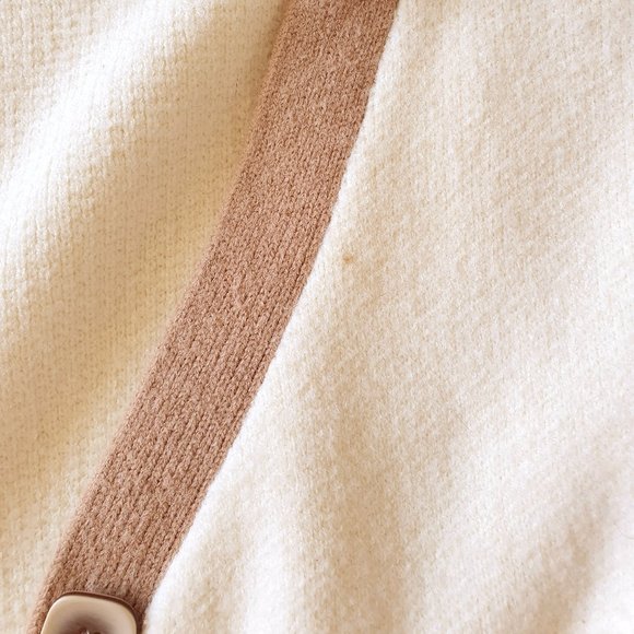 Vintage cotton cream sweater - Picture 3 of 5